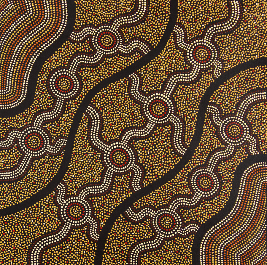 My Country by Aboriginal Artist Sean Bundjalung