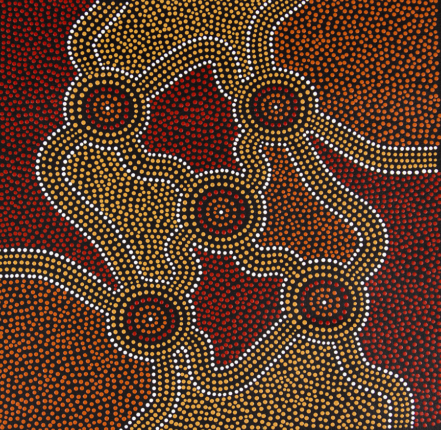 My Country by Aboriginal Artist Sean Bundjalung