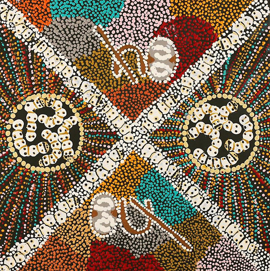 Warlukurlangu Aboriginal Art from Yuendumu Community - Buy Online or in ...