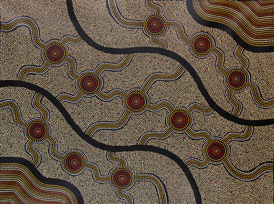 My Country by Aboriginal Artist Sean Bundjalung