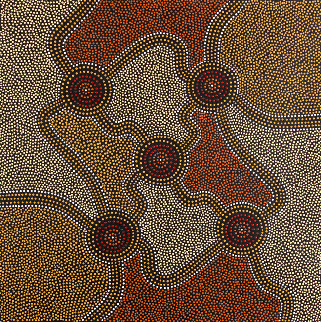 My Country by Aboriginal Artist Sean Bundjalung