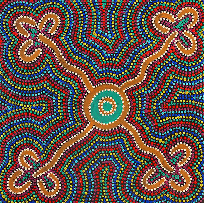 Warlukurlangu Aboriginal Art from Yuendumu Community - Buy Online or in ...